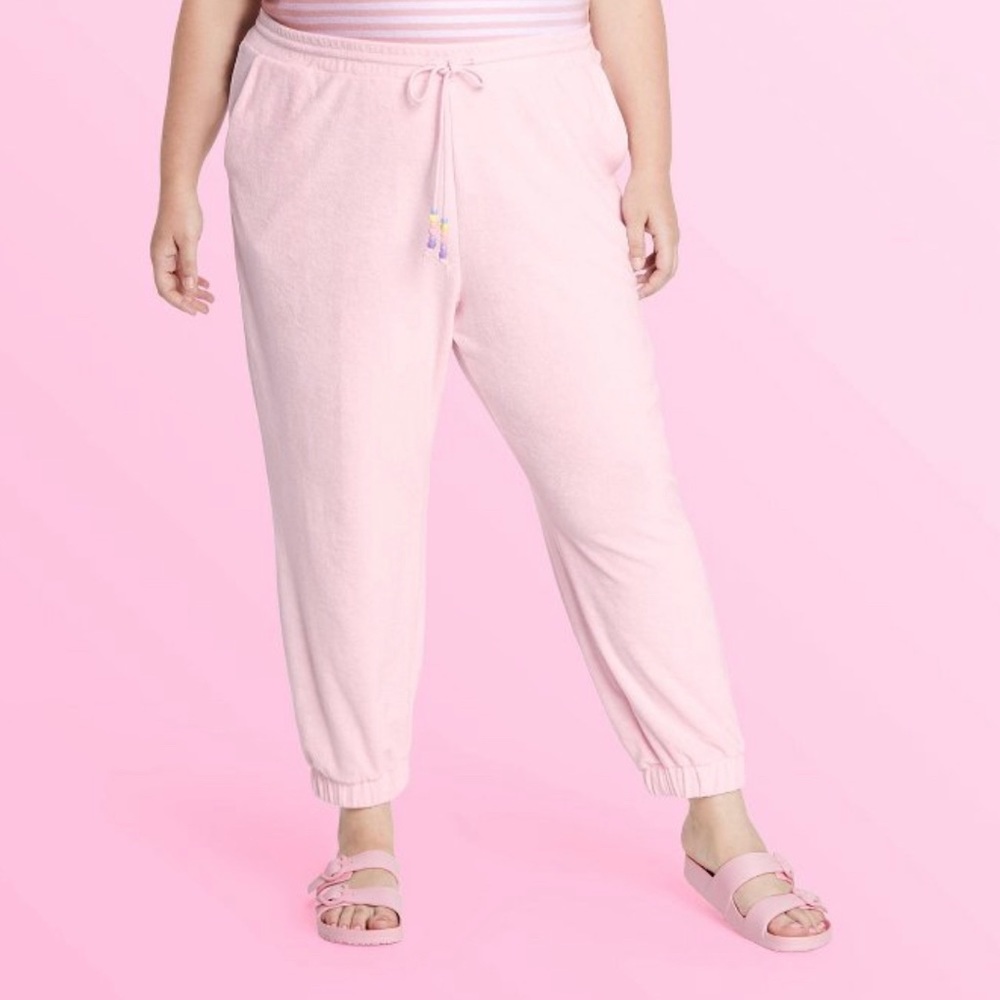 Stoney Clover Lane x Target Light Pink Jogger Pants- 2X *NWT*